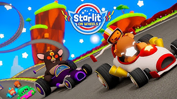 Starlit On Wheels: Super Kart Gameplay