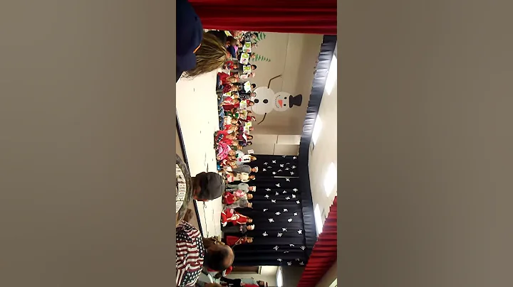 October's Christmas play at Lynn elm school