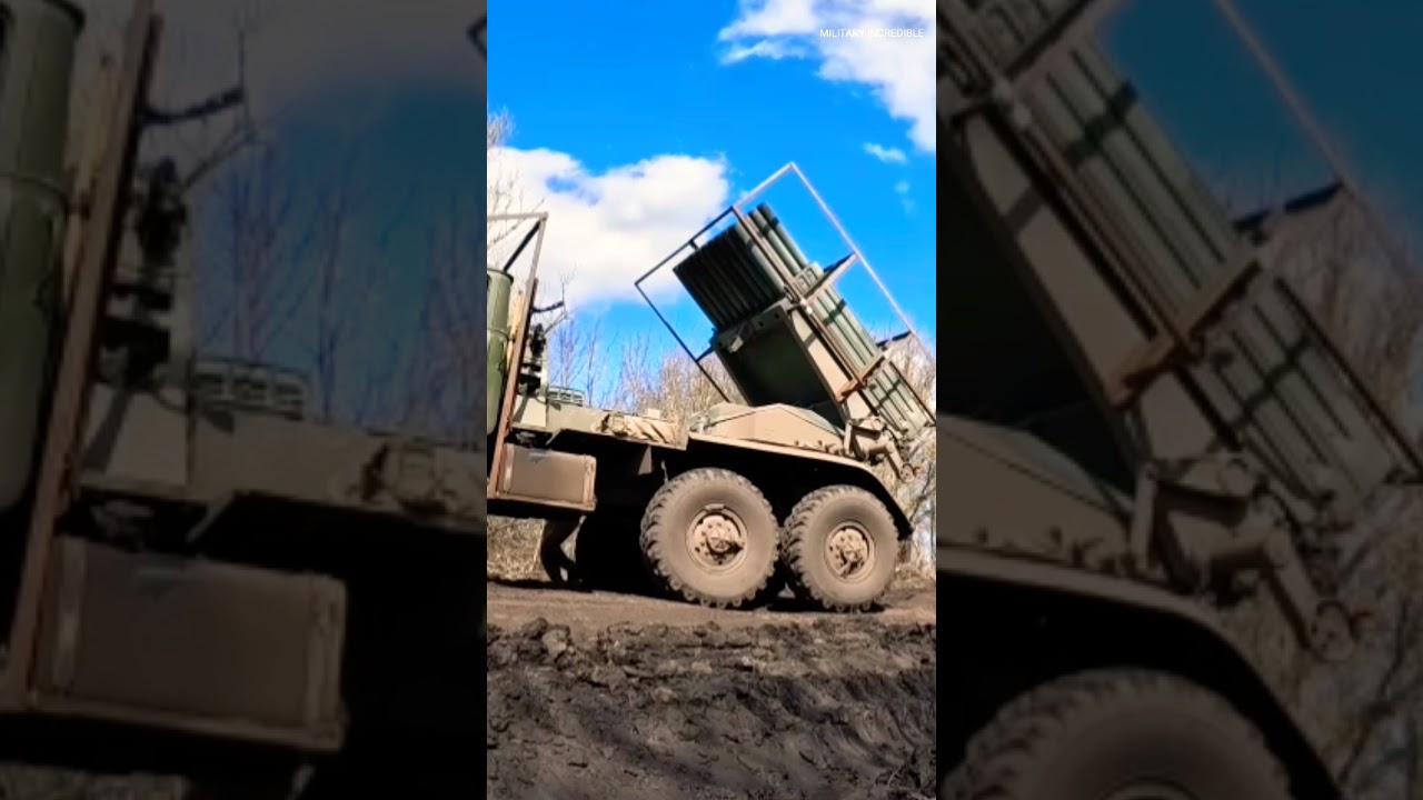 Grad MLRS Obliterated hostile manpower and materiel