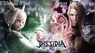 Dissidia Final Fantasy NT 1v1 Episode 58: Y'Shtola Rhul vs. Zenos Yae Galvus