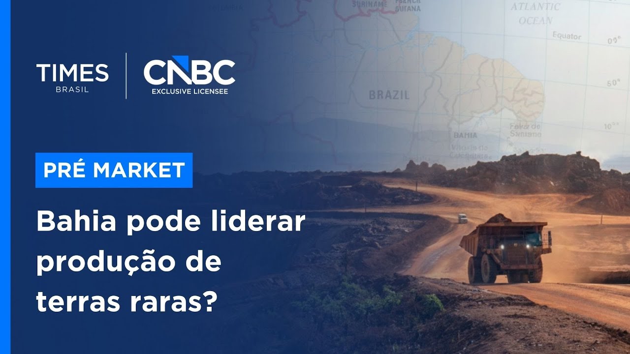 Bahia revela seu potencial em terras raras, mas ainda depende da China; assista à análise