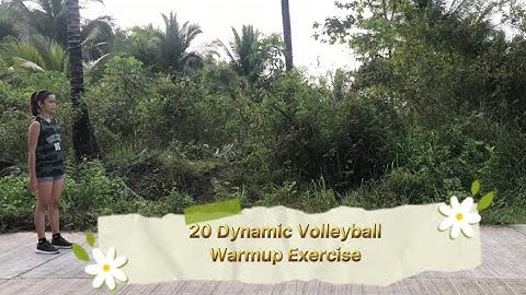 20 Dynamic Volleyball Warmup Exercise