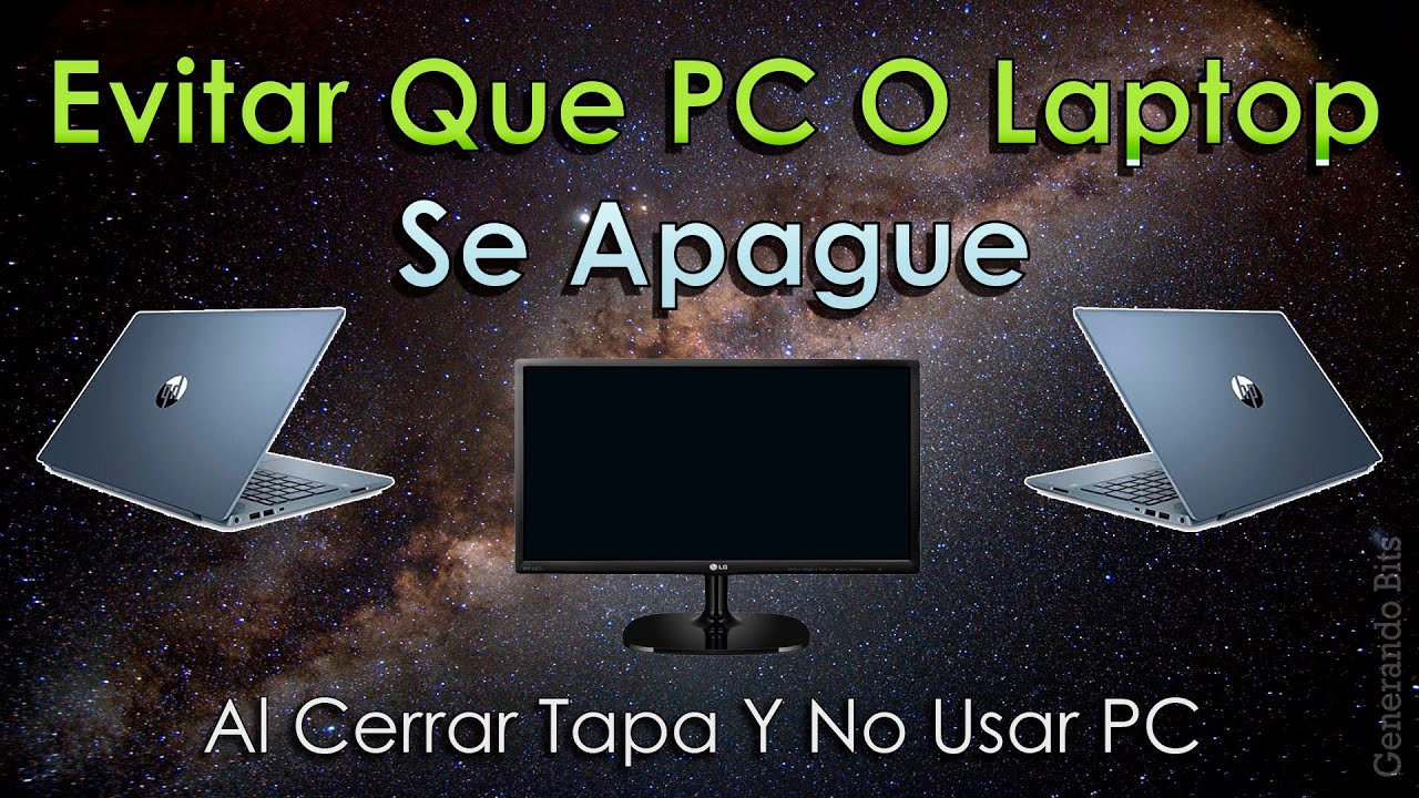 Porque mi laptop se apaga sola al cerrar la tapa o dejar de usar la