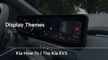 Display Themes | The Kia EV3