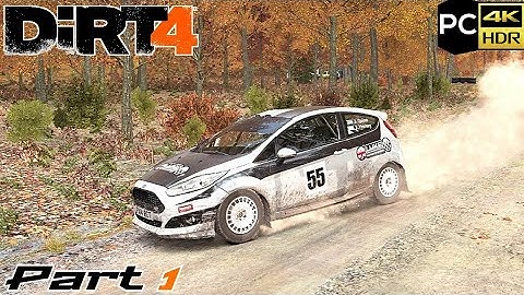 Dirt 4 (PC) 4K 60FPS - Gameplay Walkthrough Part 1 - The Start