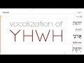 Michael Heiser — Vocalization of YHWH (the Divine Name)