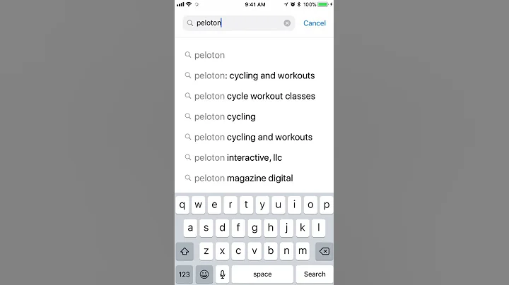 Peloton app store preview video - DayDayNews