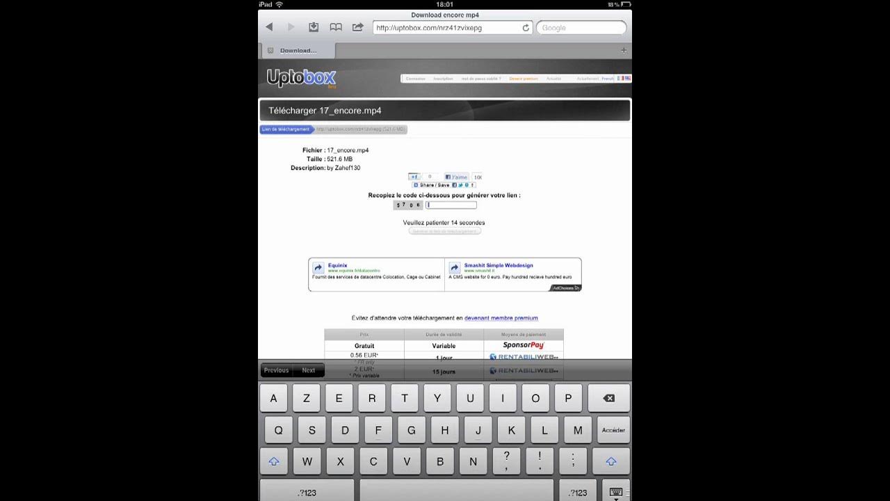Télécharger des films sur iPhone,iPad,itouch etc... YouTube