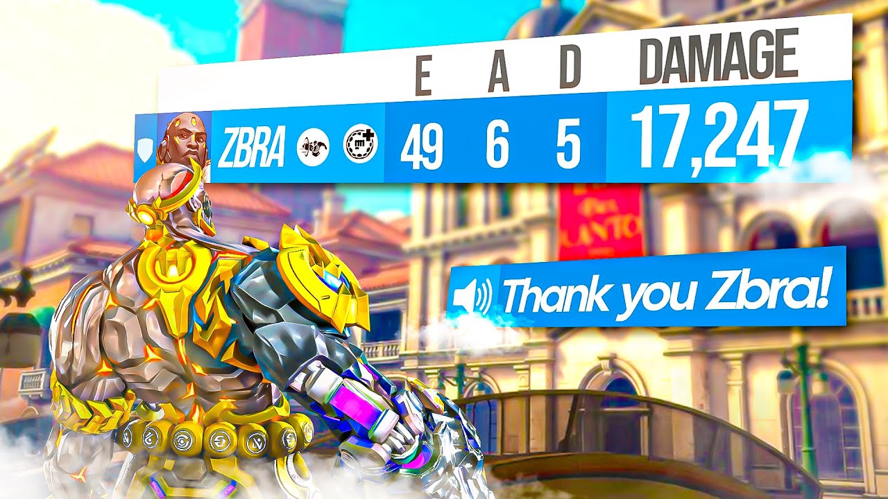 «Спасибо, ZBRA!» | Doomfist Carry