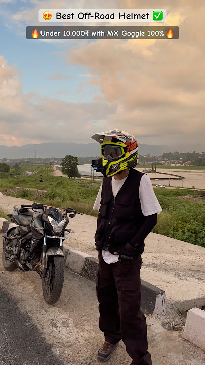 SMK Allterra Fulmine⚠️Best Off-Road Helmet✅#bike #shorts #helmet #smk