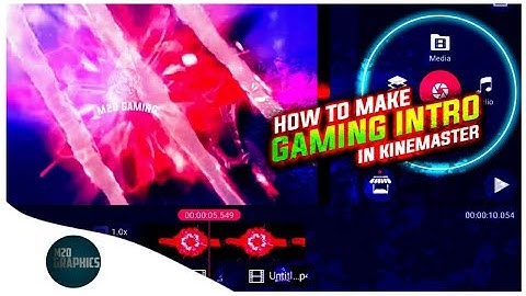 How to make panther run intro for gaming channel || Kinemaster tutorial || The M2d