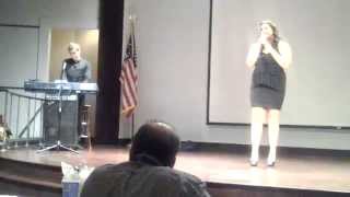 Cechs 2014 Talent Show 05 Sheida Carugati Isak Durmic Wrecking Ball Vocalpiano Duet