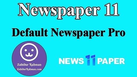 How to add social media counter in newspaper 11 । part 04 । Default newspaper pro । mdzahidurbd