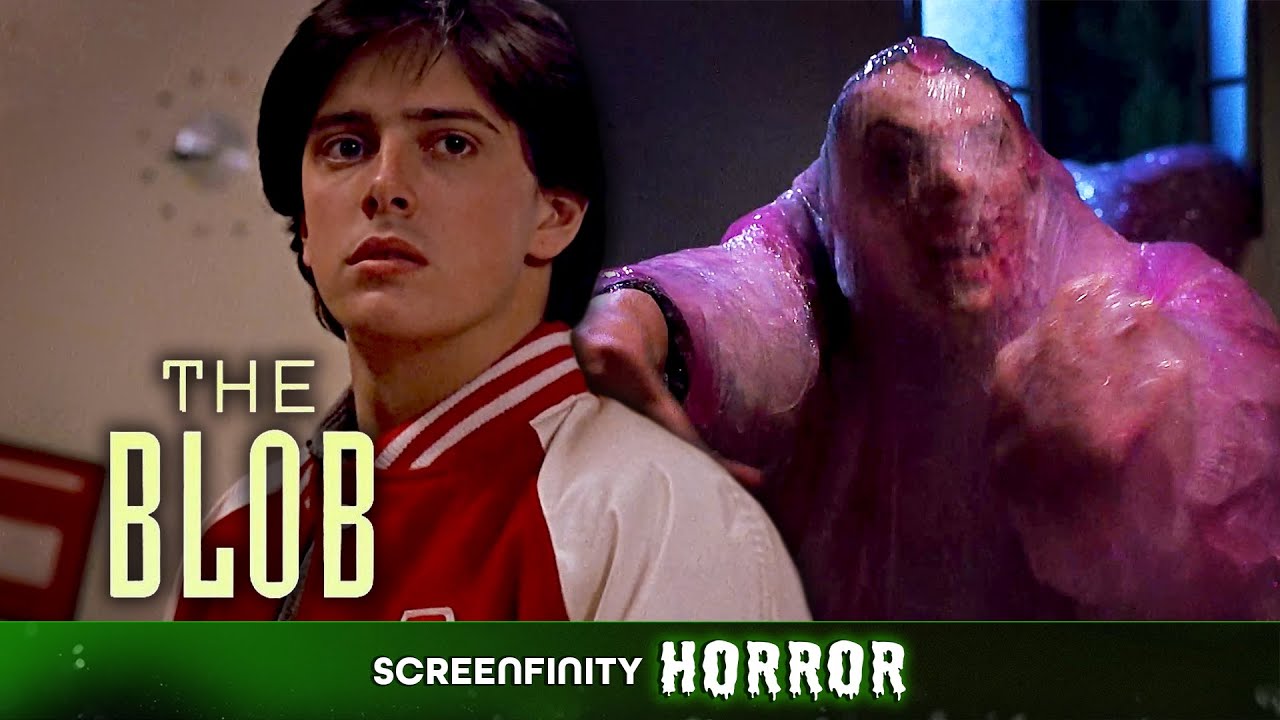 The Blob Consumes The School Quarterback | The Blob (1988) | Screenfinity Horror