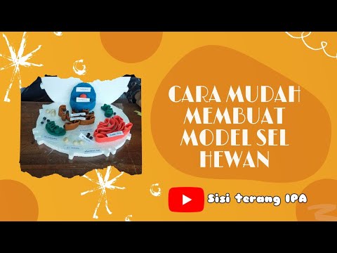 Cara Mudah Membuat Model Sel Hewan untuk Kelas 7 SMP