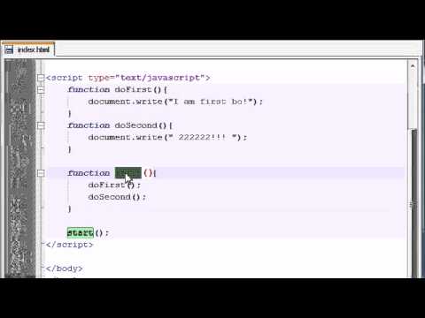la carretera Especial Exceder Beginner JavaScript Tutorial - 10 - Calling a Function From Another  Function - YouTube