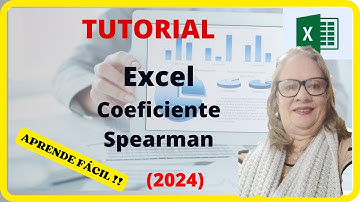 👉 Cómo calcular Coeficiente  de SPEARMAN  en 5 clicks en EXCEL (2024)