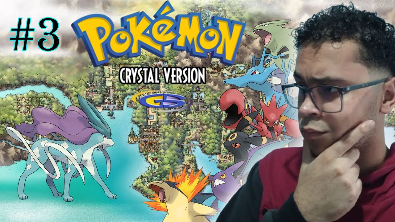 Pokémon Crystal #3 - EM BUSCA DE MAIS INSÍGNIAS!