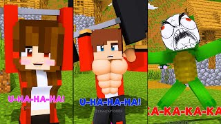 MiniCraft - JJ and Mikey Showing POWER  || Mini Craft World screenshot 4