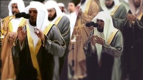 الشيخ الأسيف والقارئ الماهر ماهر المعيقلي يخطف قلوب المصلين بتلاوة ماتعة ودعاء مؤثر || تراويح ١٤٤٠هـ