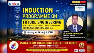 Induction Programme on Future Engineering | I B.Tech(2026–27)