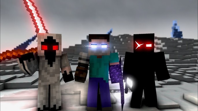 Steve Vs Herobrine Realistc Minecraft/Minecraft Realista - Desenho de  foxydosgames - Gartic