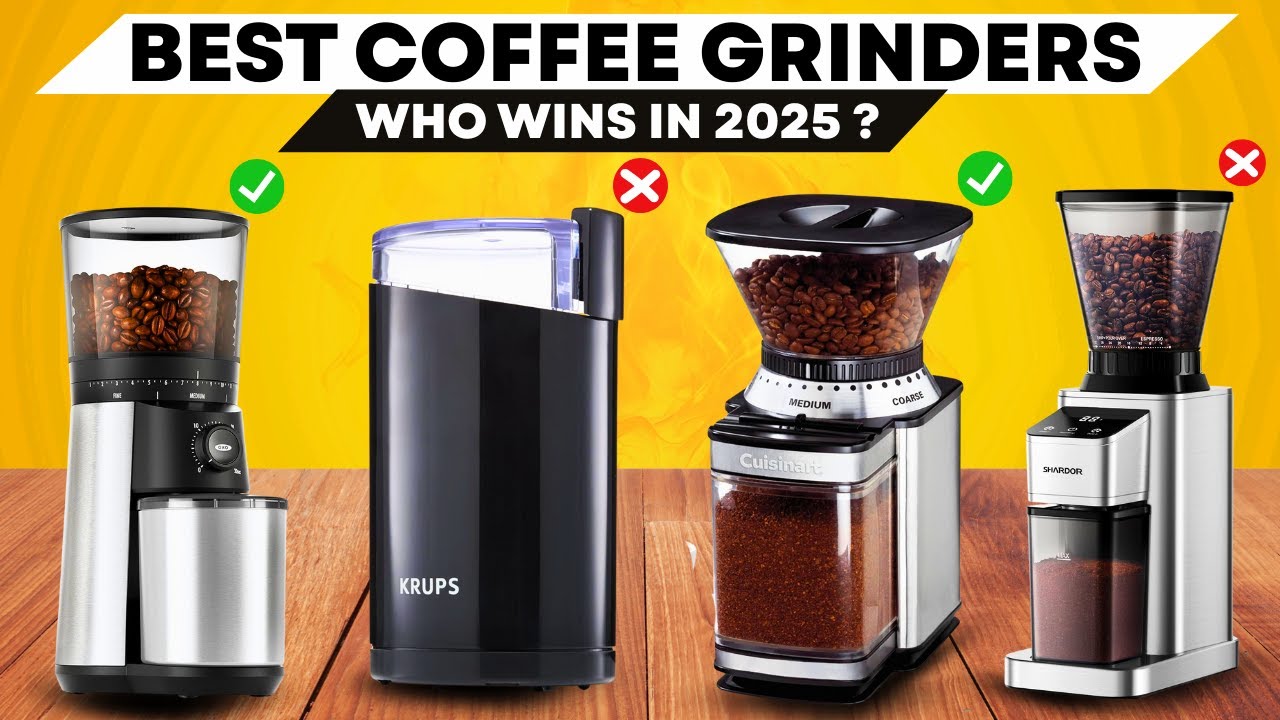 5 лучших кофемолок для эспрессо 2025 года