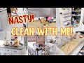 NASTY! CLEAN WITH ME! CLEANING MOTIVATION! DAYS OF SPEED CLEANING!