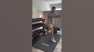 Split squat + anti-rotation isometric