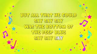 A Sailor Went to Sea | Karaoke | See See See | Nursery Rhyme | KiddieOK