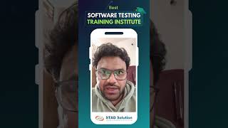 Pranav Singh | Review for Best Software Testing Training Institute in India | STAD Solution #shorts