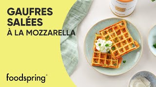 Gauffres salées à la mozzarella | foodspring®