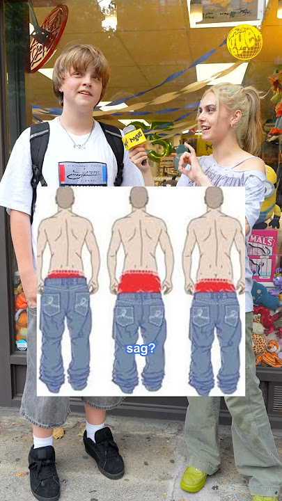 Is Sagging Making a Comeback??🫢