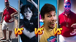 Skibidi bop yes yes yes VS Wednesday Dance VS Mr Beast Phonk VS Skibidi bop yes yes yes zoolander