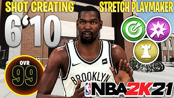 *NEW* BEST KEVIN DURANT BUILD ON NBA2K21!! OVERPOWERED 6