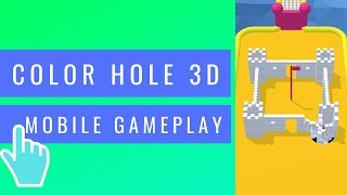 Color Hole 3D | iOS / Android Mobile Gameplay screenshot 5