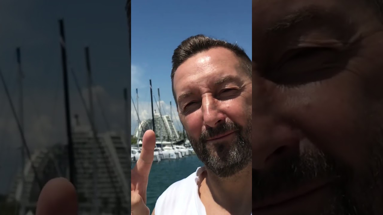 Catamaran Picardie. Grau-du-Roi. France. Катамаран Пикардия. Гро-дю-Руа. Франция