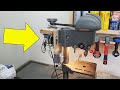 ⚙️⚙️⚙️ Vintage drill press upgrade - 2hp treadmill motor!