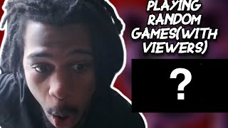 Playing Random Games On Roblox