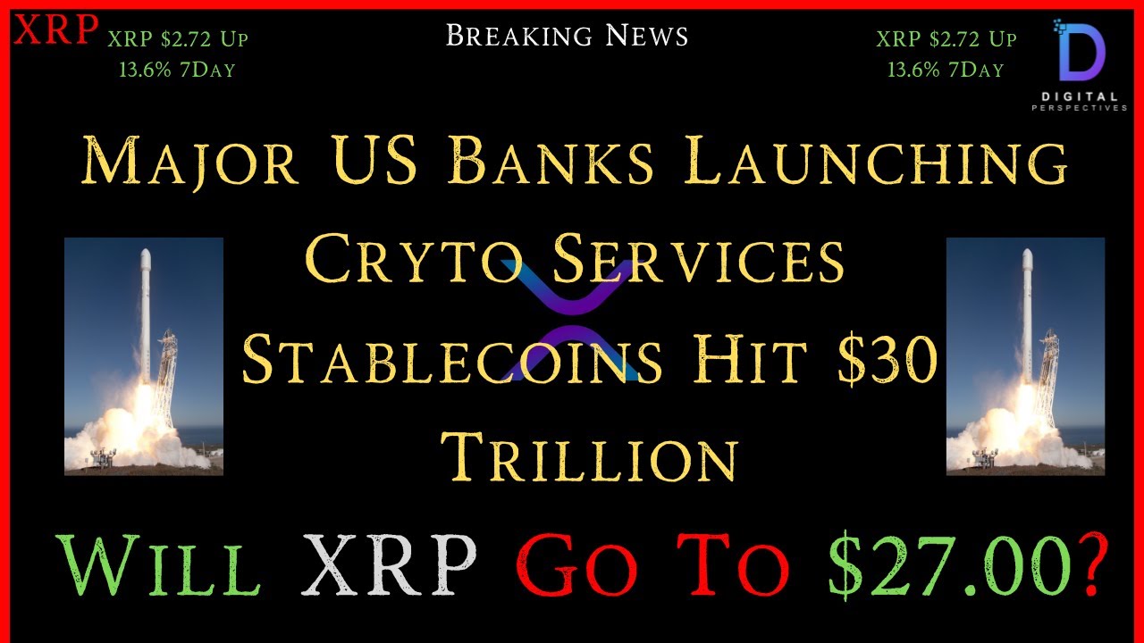 XRP Major US Banks Launching Crypto Services Stablecoins Hit david-schwartz-said-one-xrp-coin-will-hit-1000-xrp-price