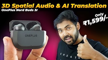 OnePlus Nord Buds 3R 🎧 | Immersive 3D Audio, Clear Calls & Seamless Pairing
