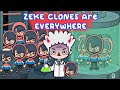 Zeke's Clones Are Everywhere IN TOCA LIFE WORLD 😈 | Toca Life Story | Toca Boca | LuckyToky