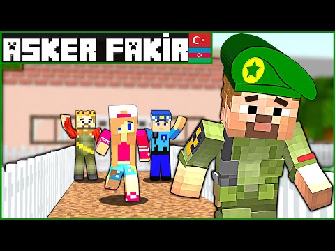 FAKİR AİLESİNDEN AYRILDI, ASKER OLDU! 😱 - Minecraft