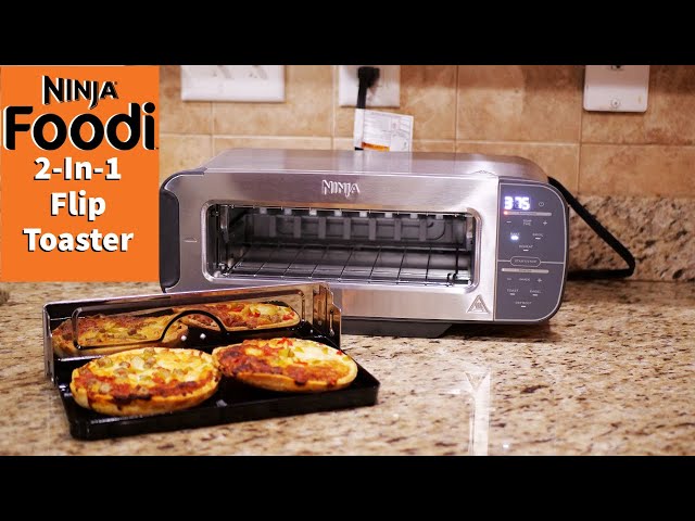 🥷 Ninja Foodi 2-in-1 Flip Toaster Oven -(ST101) GREAT👍Distressed