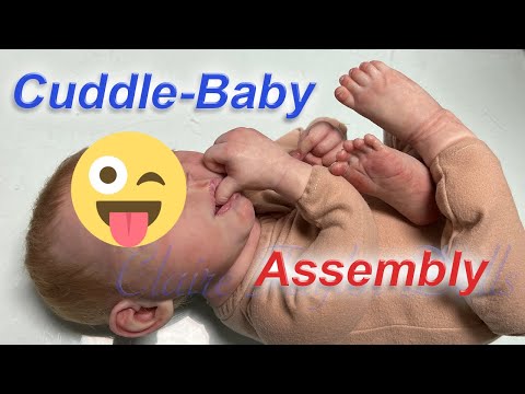 How to Assemble your Cuddle Baby with hands and feet Bubbles Silicone Kit   by artist, Claire Taylor
