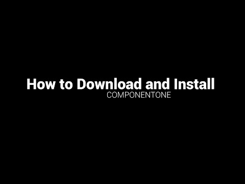 How to Download & Install ComponentOne Using C1ControlPanel