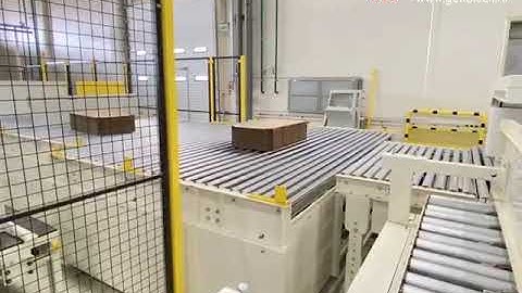 Робот-паллетайзер WSA One Robot для линий плоской высечки,разделитель пачек BS-2100,поворотный стол