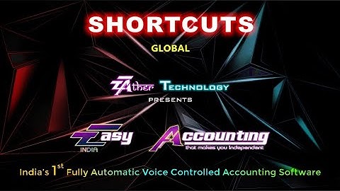 EA Shortcuts | English | Tricks for Copy Voucher, Invoice, & Logic Shortcuts in Easy Accounting