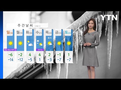 [날씨] 내일 서해안·제주도 눈 폭탄...낮에도 영하권 추위 / YTN