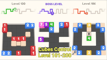 Cubes Control Walkthrough | All Levels | Level 101-200